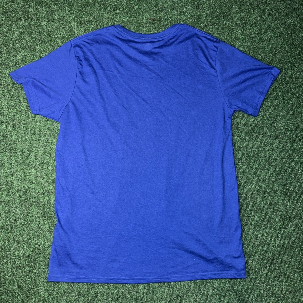 Men's NHL Tampa Bay Lightning Blue T Shirt Size Large S1S2 - Picture 6 of 6